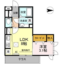 パーチェ浄心の物件間取画像